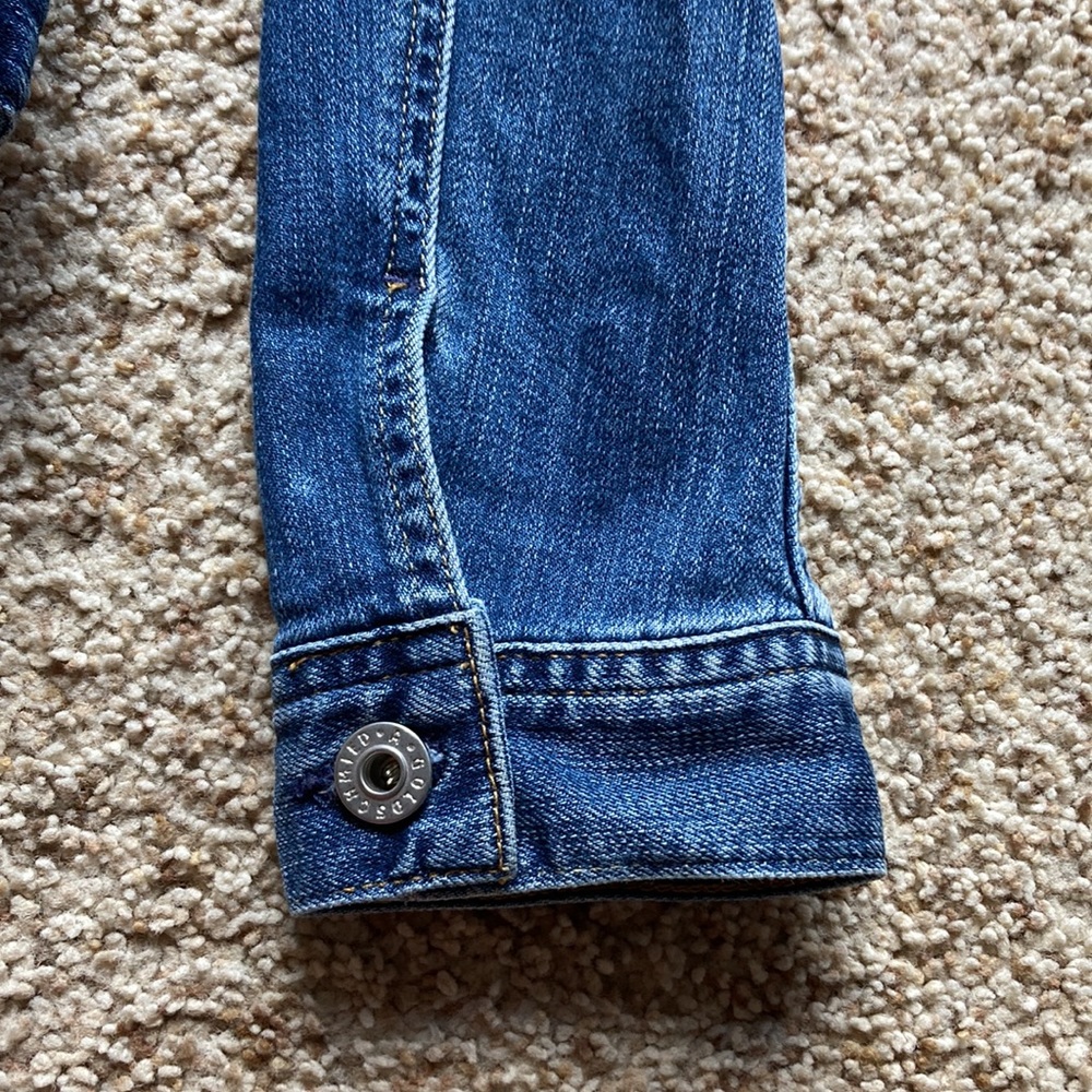 AG Adriano Goldschmied Light Blue Denim Jacket - Picture 7 of 14